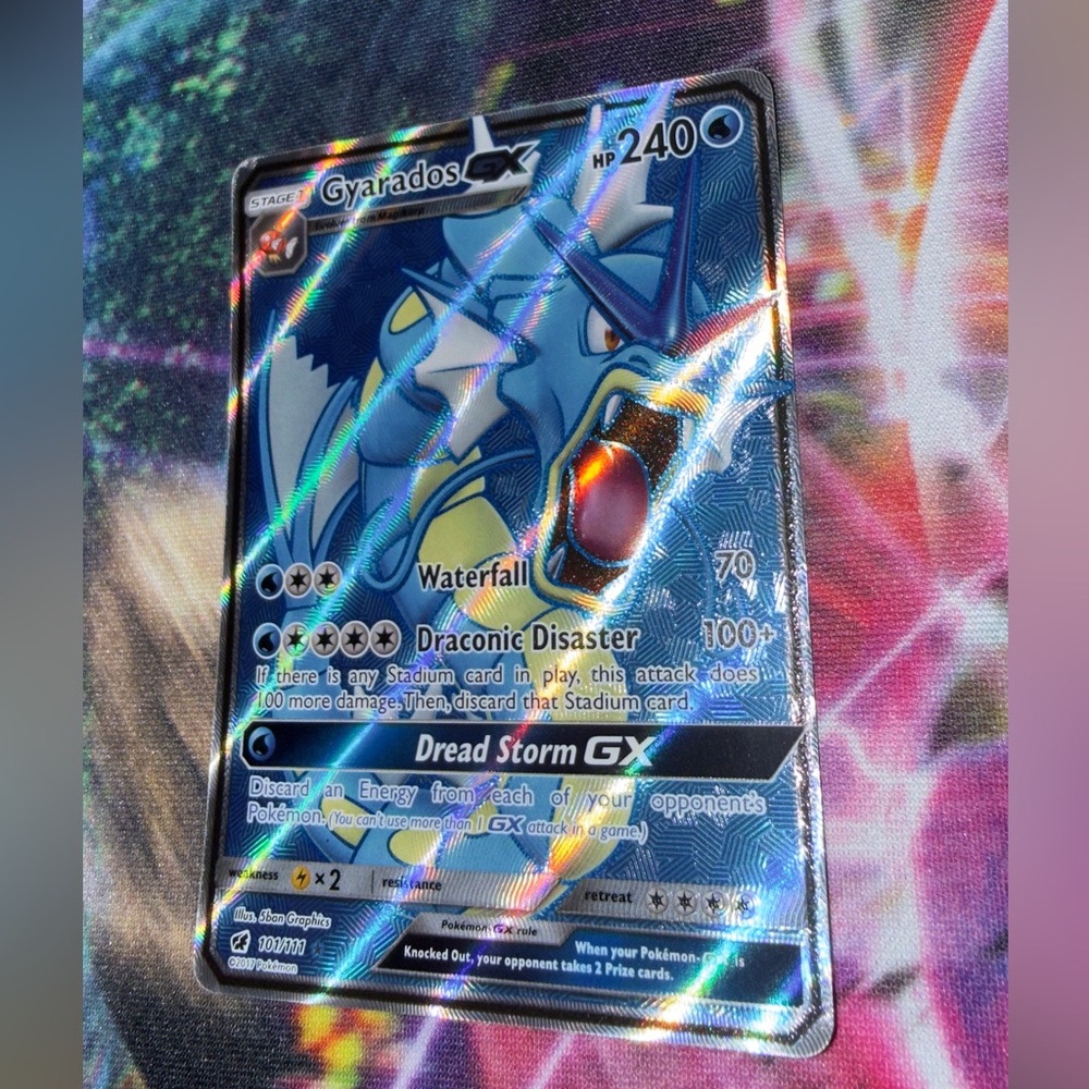 Gyarados GX Holo Full Art Crimson Invasion
